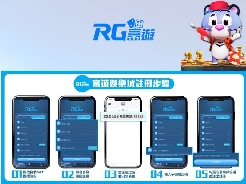 RG富遊娛樂城註冊教學